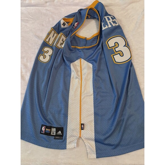 Allen Iverson Denver Nuggets Retro Throwback Swingman Jersey Mens XL Vintage NBA - Picture 8 of 8